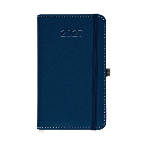 Agenda Settimanale 2027 PU, elastico, 9x14cm