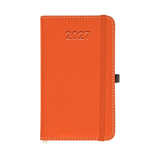 Agenda Settimanale 2027 PU, elastico, 9x14cm