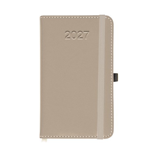 Agenda Settimanale 2027 PU, elastico, 9x14cm