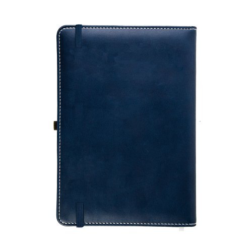Agenda giornaliera in PVC e cartone 12x18 cm elastico