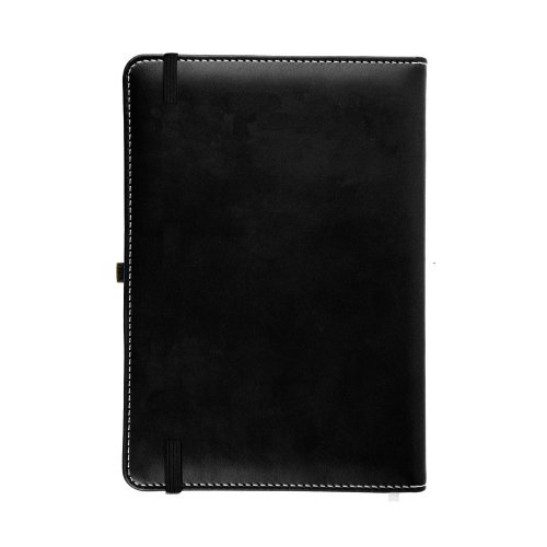 Agenda Giornaliera 2027 PU Rigida 15x21cm con Anello Penna