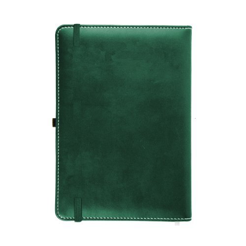 Agenda Giornaliera 2027 PU Rigida 15x21cm con Anello Penna