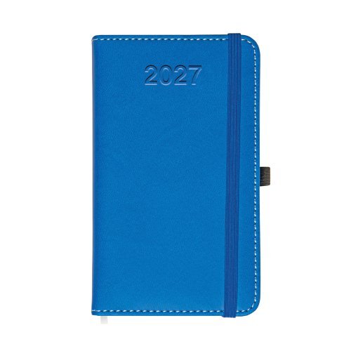Agenda Giornaliera 2027 in PVC con Elastico e Porta Penna