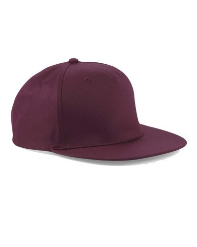 Cappellino 5 Panel Snapback Rapper Burgundy