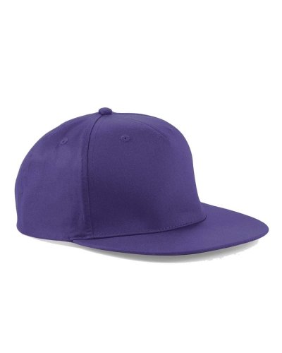 Cappellino 5 Panel Snapback Rapper Purple