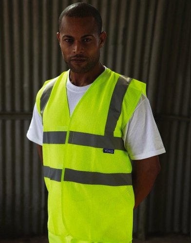 Gilet Fluo 2 Band and Brace Hi-Vis-Yellow