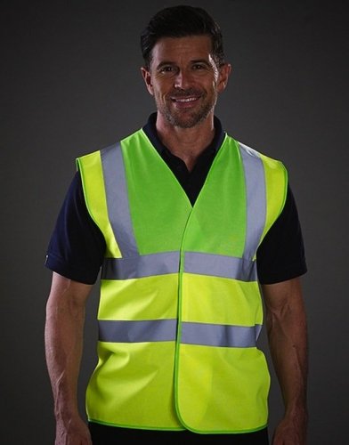 Gilet Fluo 2 Band and Brace Hi-Vis-Yellow / Lime