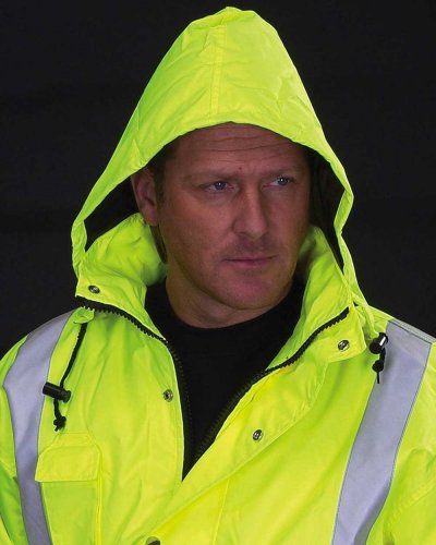 Giacca sicurezza Bomber con cappuccio Classe 3