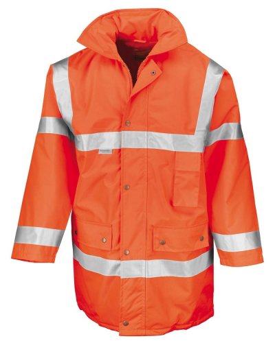 Giacca sicurezza Fluorescent orange