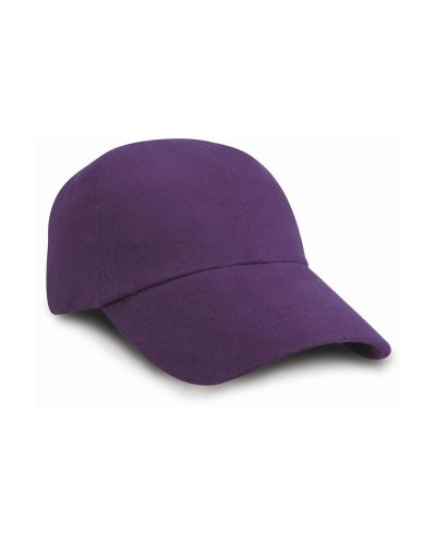 Cappellino bambino in cotone pettinato Purple