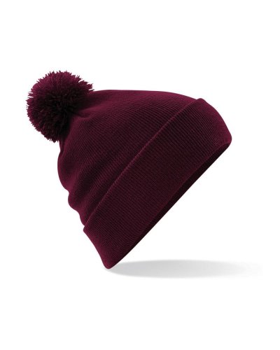 Berretto Original Pom Pom Burgundy