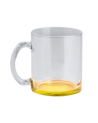Glass Color Mug Giallo