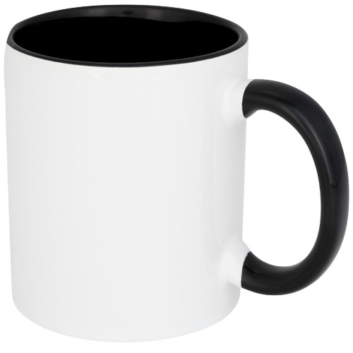 Tazza in ceramica per sublimazione 330 ml Nero