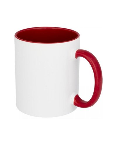 Tazza in ceramica per sublimazione 330 ml Rosso