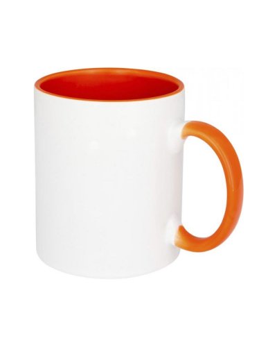 Tazza in ceramica per sublimazione 330 ml Arancio