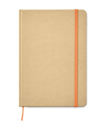 Notebook Cartone Riciclato 80 fogli EVERWRITE Arancio