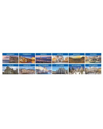 Calendario da tavolo Paesaggi e Città