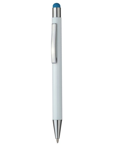 Touch pen a scatto in alluminio Cielo