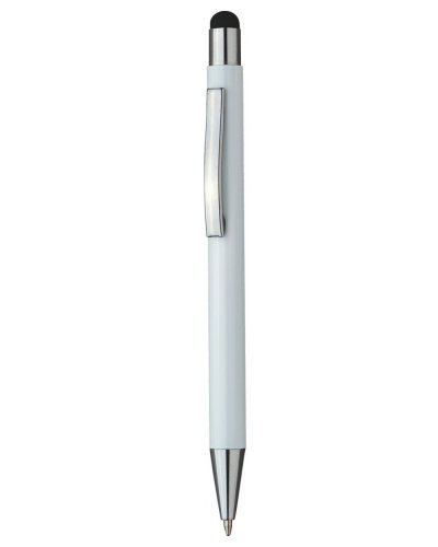 Touch pen a scatto in alluminio Nero