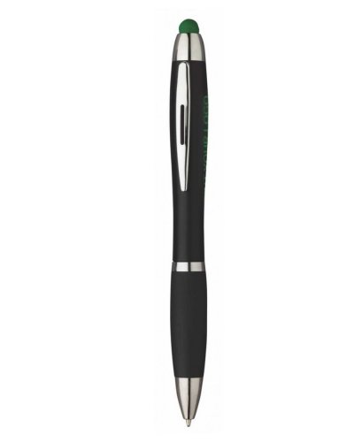 Touch pen con led a scatto rotante