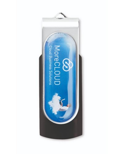 USB Techmate stampa doming 8 Gb Nero