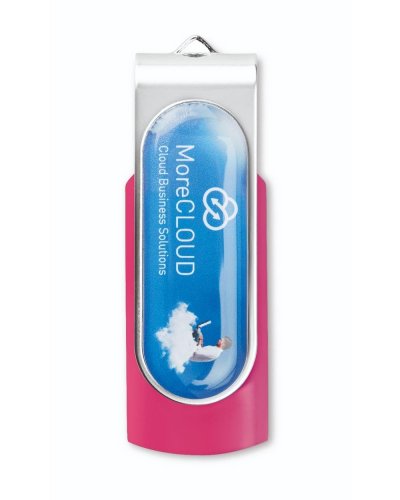 USB Techmate stampa doming 8 Gb Fucsia