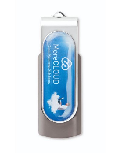 USB Techmate stampa doming 8 Gb Grigio