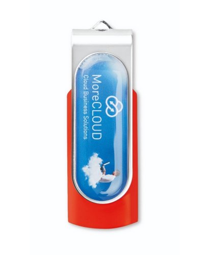 USB Techmate stampa doming 8 Gb Rosso