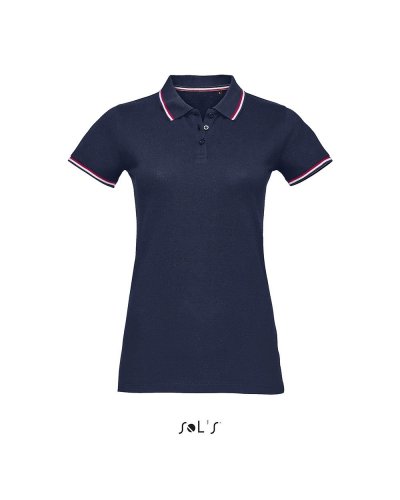 Polo donna manica corta Prestige Blu Oltremare