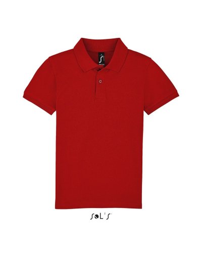 Polo bambino Perfect Rosso