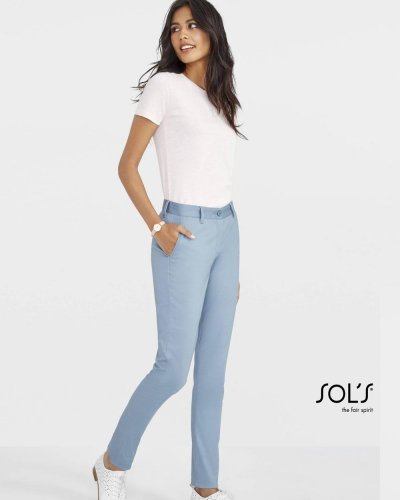 Pantalone donna satinato Jared