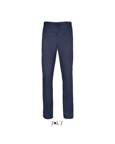 Pantalone uomo satinato Jared Blu Oltremare
