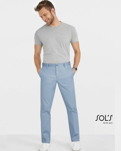 Pantalone uomo satinato Jared