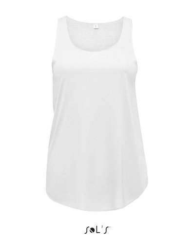Canotta donna leggera Jade Bianco