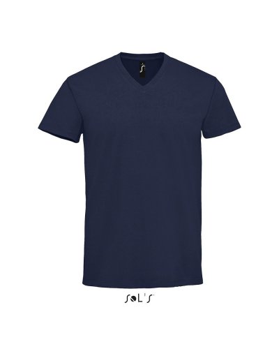 T-Shirt uomo scollo a V Imperial Blu Oltremare