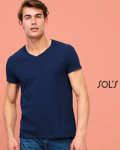 T-Shirt uomo scollo a V Imperial