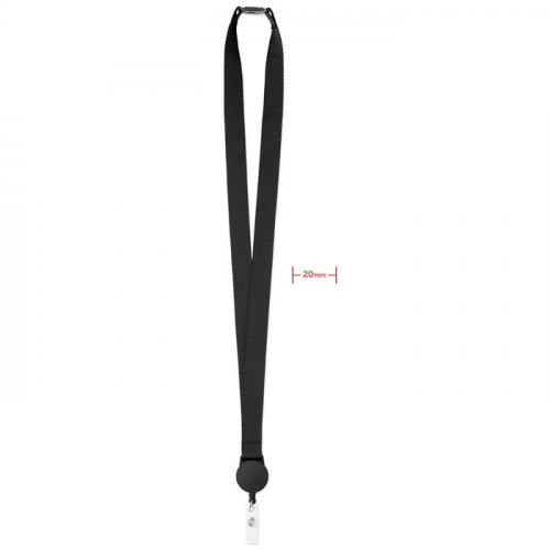 ZIP LANYARD Bianco