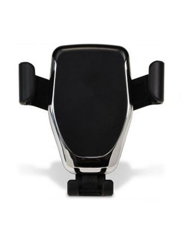 Porta cellulare da auto con caricatore wireless Nero