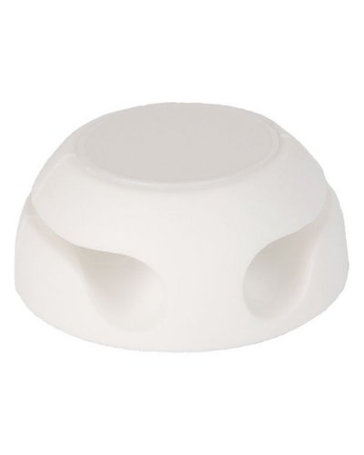 Passante per cavetti Bianco