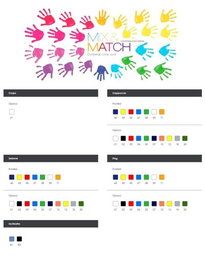 Penna a sfera Round Stic Mix & Match