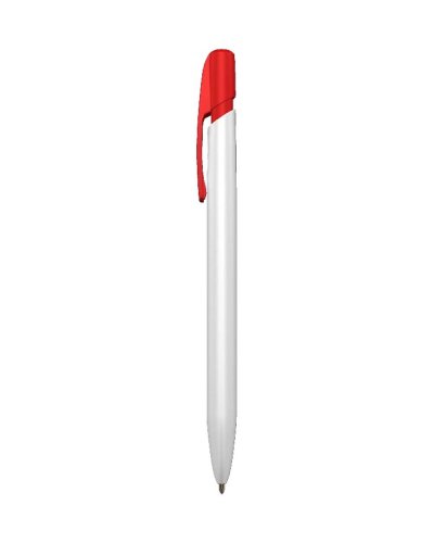 Penna a sfera Media Clic Mix & Match Bianco