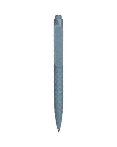 Penna a sfera in paglia di grano+ABS Sky Blue