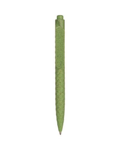 Penna a sfera in paglia di grano+ABS Verde Acido