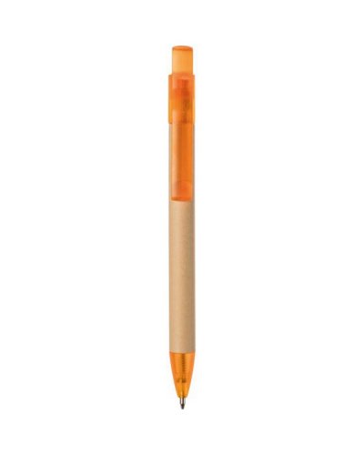 Penna a sfera in cartone Arancione