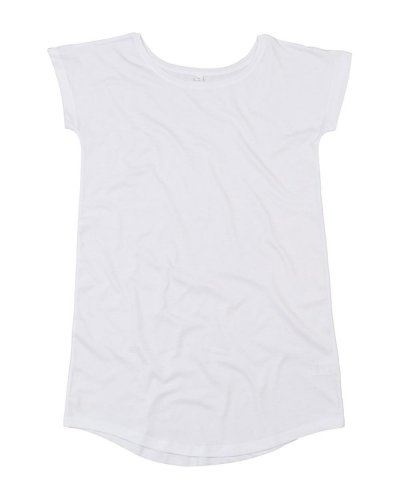 Women's Loose Fit T Dress White