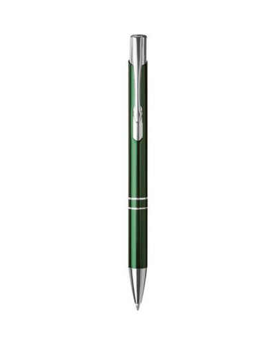 Penna a sfera in alluminio e metallo Verde