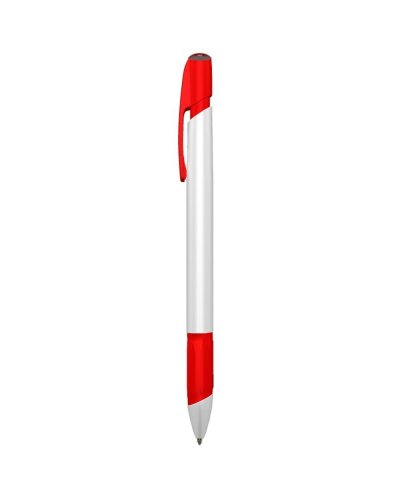 BIC Media Clic Grip Ecolutions stampa 360° Bianco/Rosso