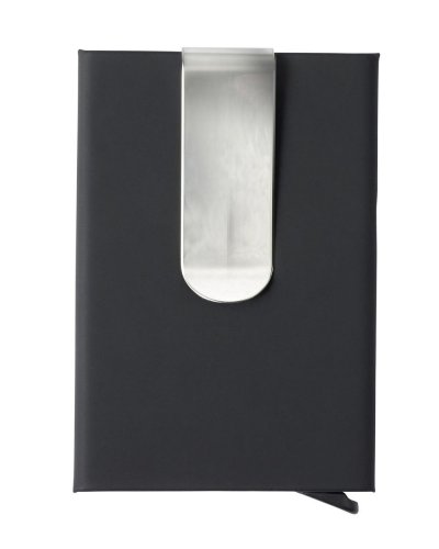 Portatarjetas de aluminio con RFID