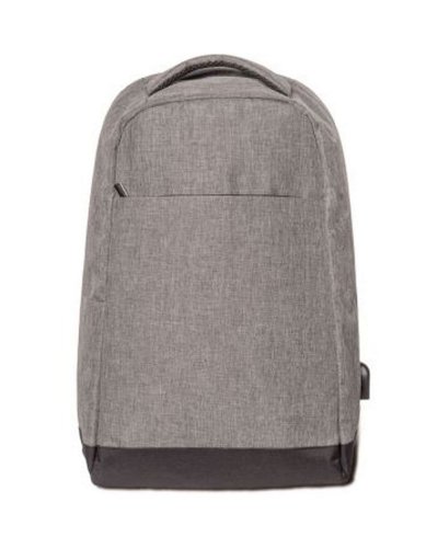 Zaino antitaccheggio con uscita USB Grigio