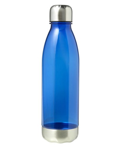 Borraccia 650 ml con base e tappo in acciaio inox Blu Royal
